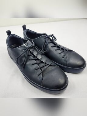 Ecco Danish Design Men's Black Lace-Up Oxfords Casual Shoes Size EU 40 US 9
